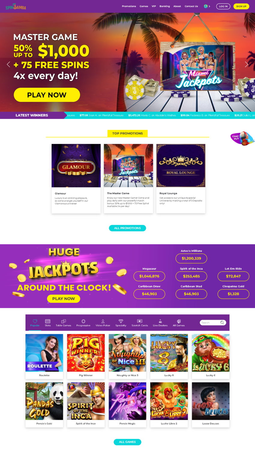 Spin Samba Casino